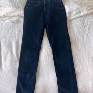 Crewcuts Navy Blue Corduroy Straight Pants